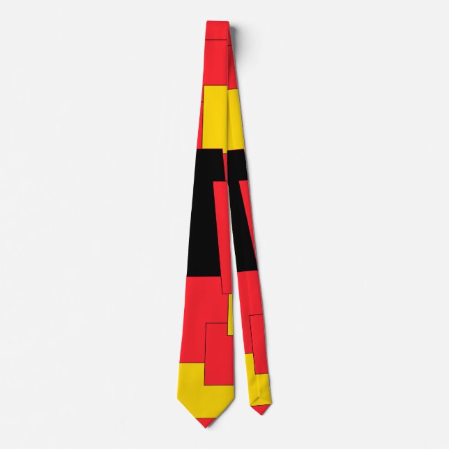 Geometric Pleasure Neck Tie (Front)