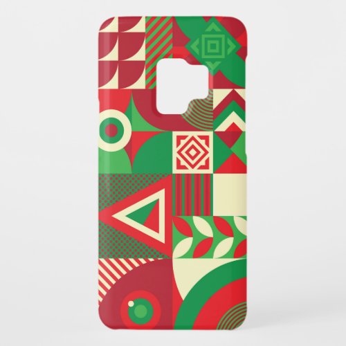 Geometric Pop Colorful Abstract Tiles Case_Mate Samsung Galaxy S9 Case