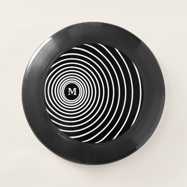 Geometric Print Design Custom Frisbee (Front)