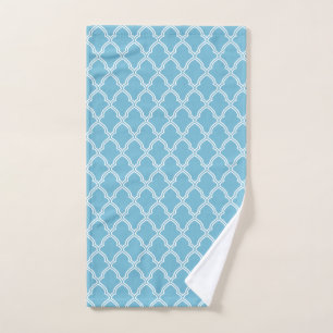 Geometric Print Hand Towel