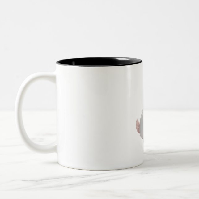 Geometric rabbit mug (Left)