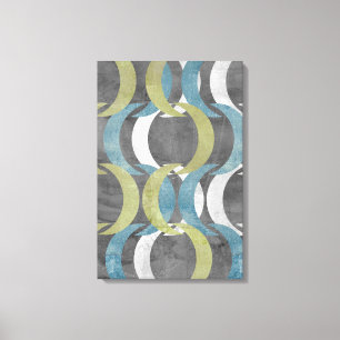 Geometric Repeat I Canvas Print