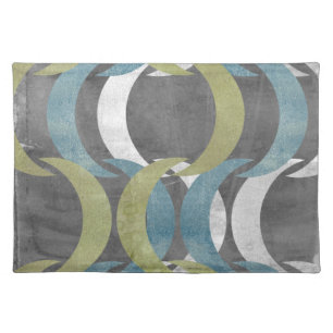 Geometric Repeat I Cloth Placemat