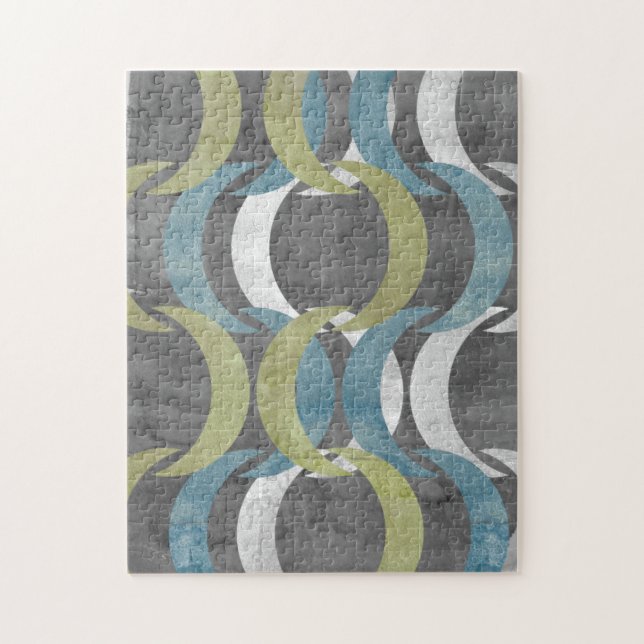 Geometric Repeat I Jigsaw Puzzle (Vertical)