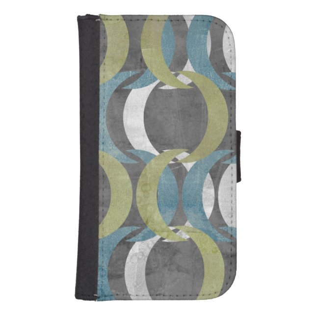 Geometric Repeat I Samsung Galaxy Wallet Case (Front)