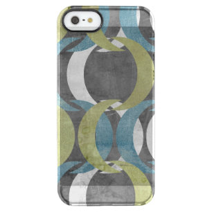 Geometric Repeat I Clear iPhone SE/5/5s Case