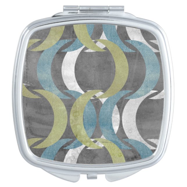 Geometric Repeat I Vanity Mirror (Front)