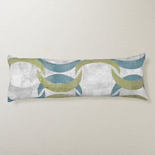 Geometric Repeat III Body Pillow