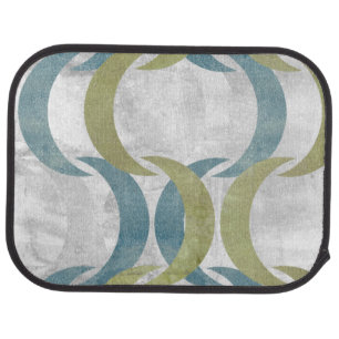 Geometric Repeat III Car Mat