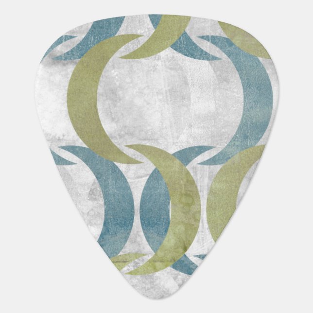 Geometric Repeat III Guitar Pick (Front)