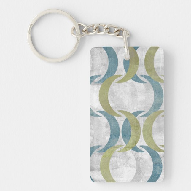 Geometric Repeat III Keychain (Front)