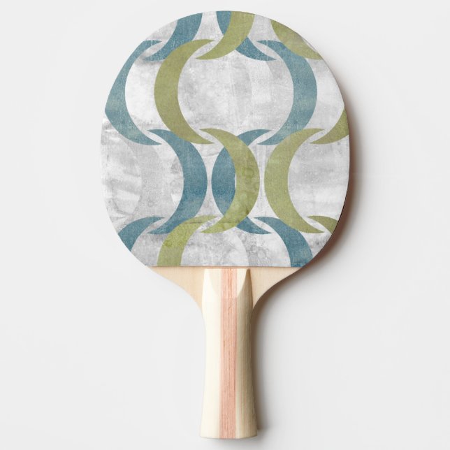 Geometric Repeat III Ping-Pong Paddle (Front)