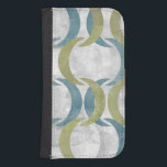 Geometric Repeat III Phone Wallet<br><div class="desc">Patterns</div>