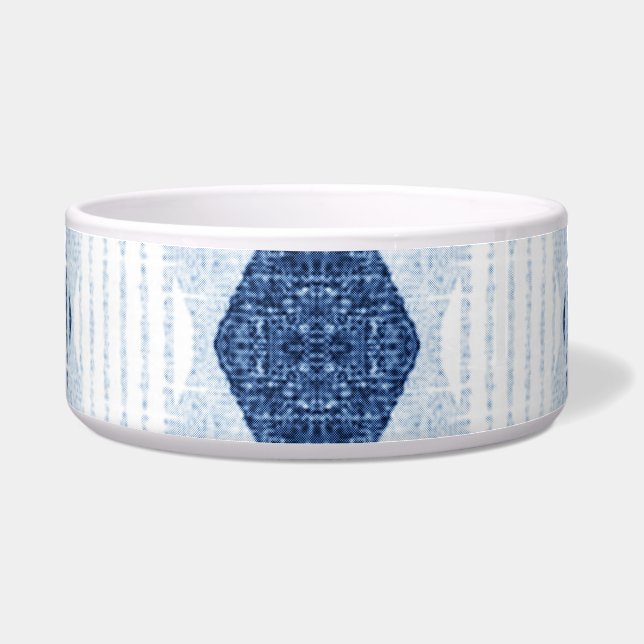 Geometric Repeat: Textured Background. Bowl (Front)