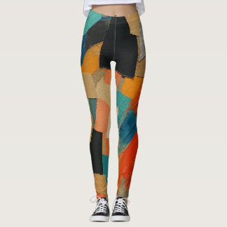 Geometric Resonance Leggings