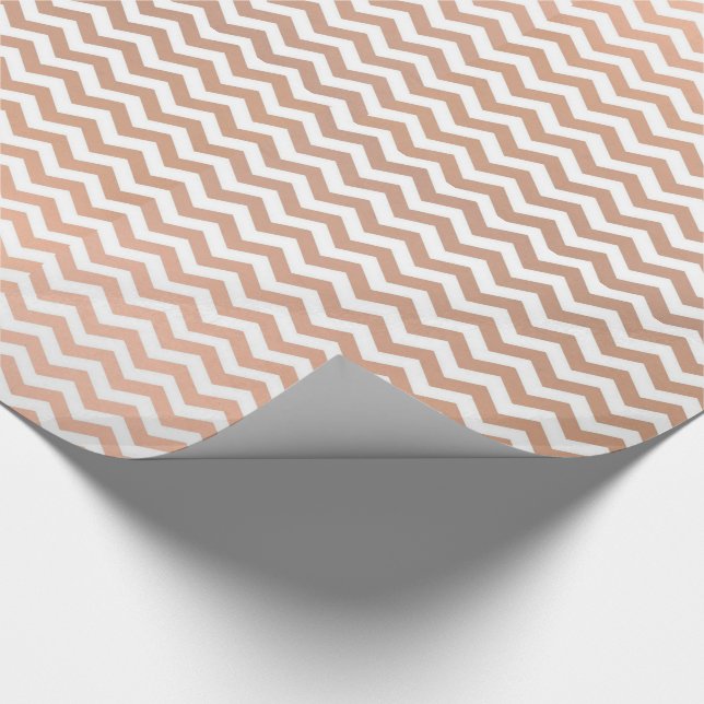 Geometric Rose Pattern Wrapping Paper (Corner)
