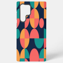 Geometric Sansung Galaxy S22 Ultra phone case