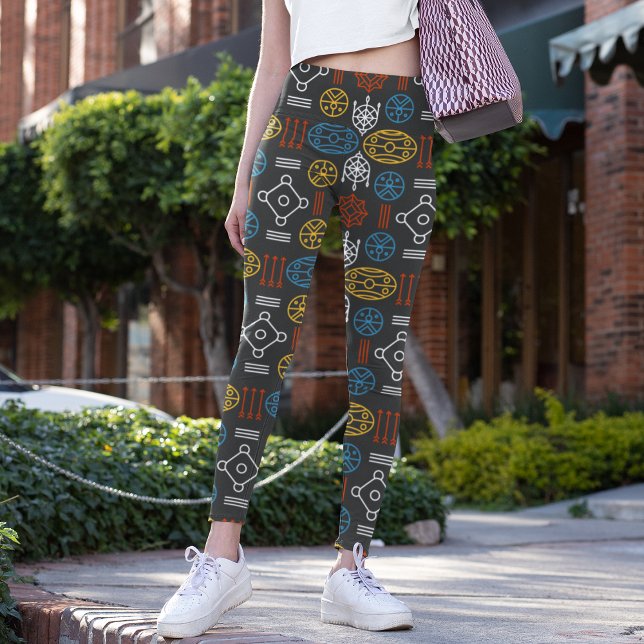 geometric scandinavian leggings (Creator Uploaded)