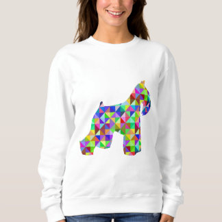 Geometric Schnauzer Sweatshirt