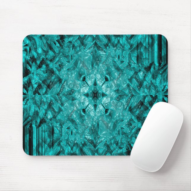 Geometric Sea..... Mouse Pad (With Mouse)