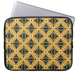 Geometric Seamless pattern background. Batik desig Laptop Sleeve