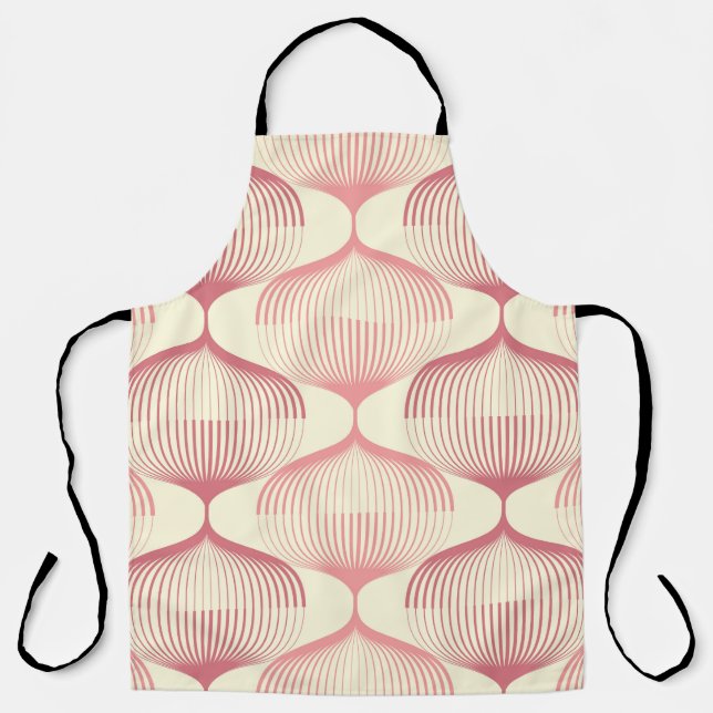 Geometric seamless pattern background with line. A Apron (Front)