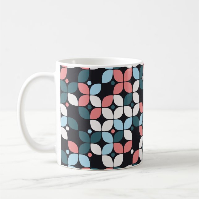 geometric seamless pattern designgeometric,texture coffee mug (Left)