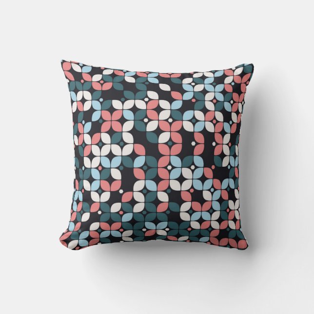geometric seamless pattern designgeometric,texture throw pillow (Front)