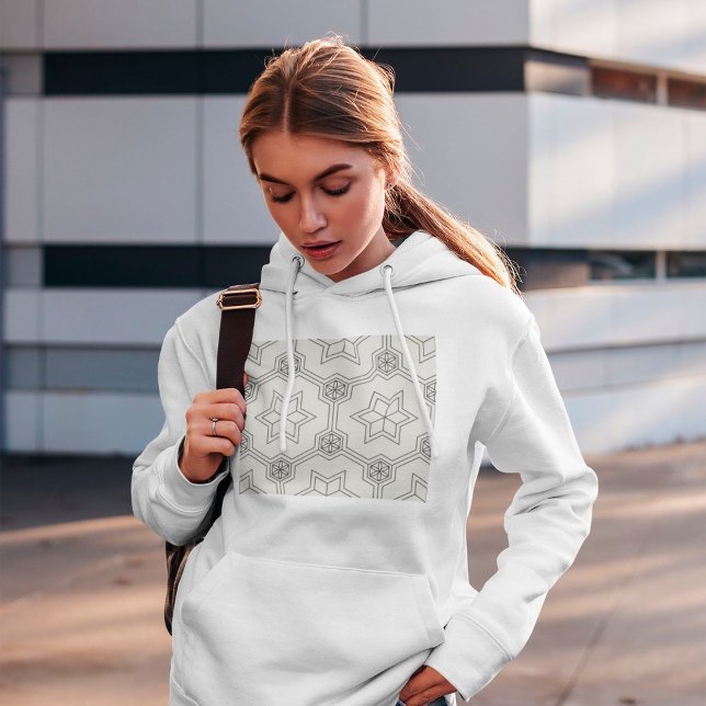 Geometric Seamless Pattern Hoodie (Creator Uploaded)