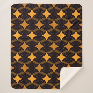 Geometric seamless pattern. Minimal style surface Sherpa Blanket