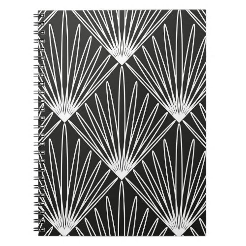 Geometric Seamless Vintage Art Pattern Notebook