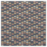Geometric Semi Circle Pattern Fabric