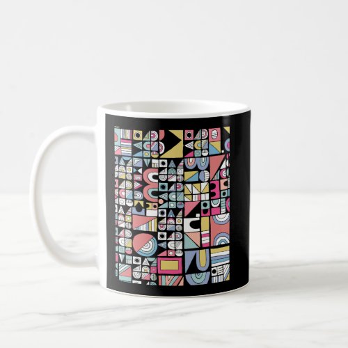 Geometric Shape Abstract Art_Work Pattern Cool Nov Coffee Mug
