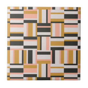 Geometric Shape Pattern Ceramic Tile