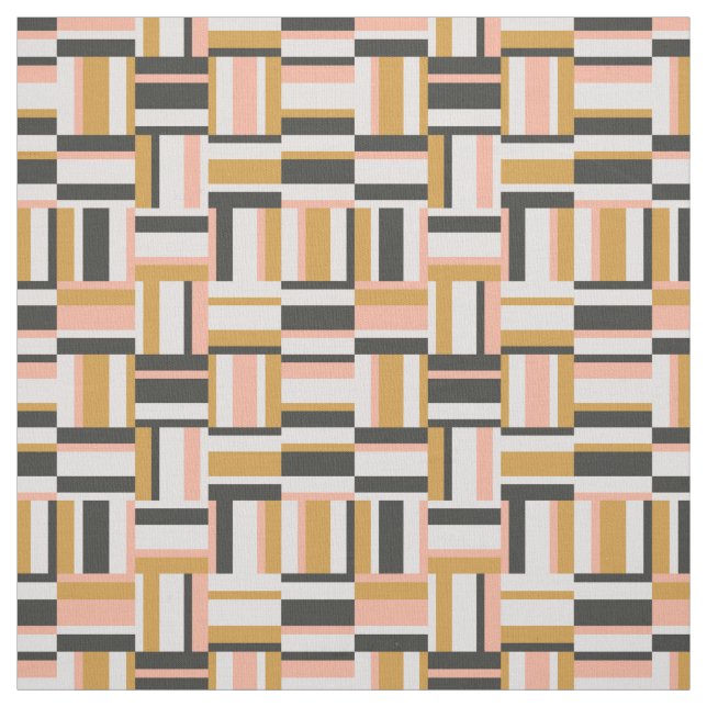 Geometric Shape Pattern Fabric (Swatch)