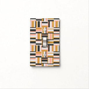 Geometric Shape Pattern Light Switch Cover