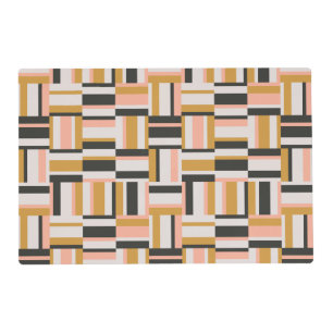Geometric Shape Pattern Placemat