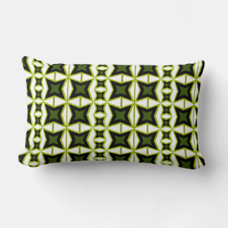 Geometric Shape Seamless Pattern Lumbar Pillow