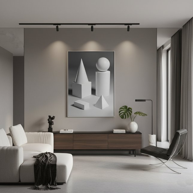 Geometric Shape Shading Poster (Creator Uploaded)