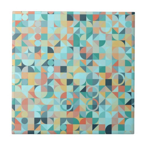 Geometric shape tiles