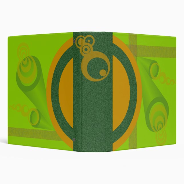 Geometric Shapes Avery Binder (Background)