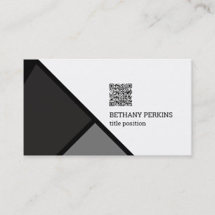 Geometric Shapes Business Card