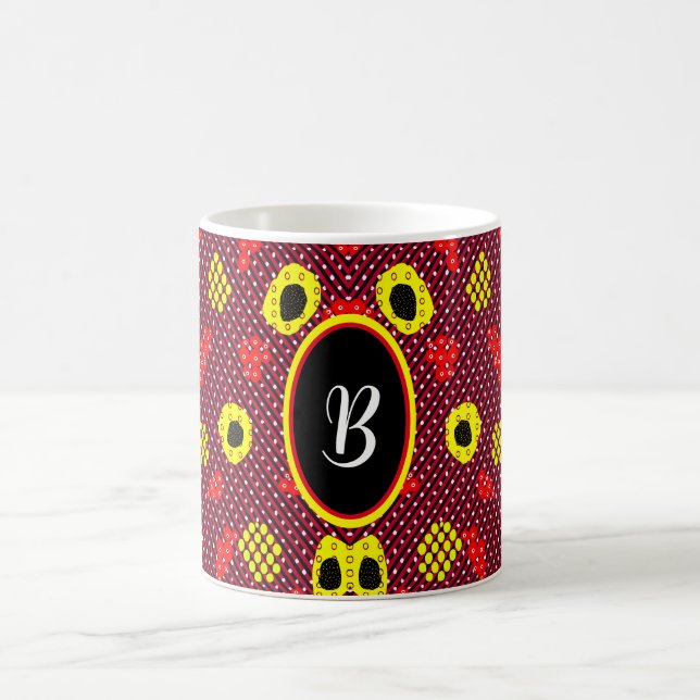 Geometric shapes color morph mug  (Center)