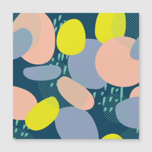 Geometric Shapes: Colorful Memphis Style