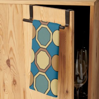 Geometric Shapes Colorful Mid Century Modern