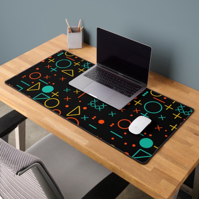 Geometric shapes desk mat (Office 2)