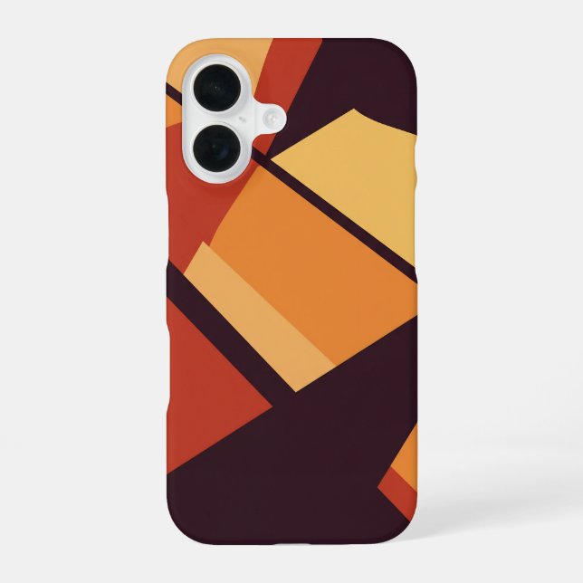 Geometric Shapes  iPhone Case (Back)