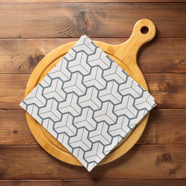 Geometric Shapes Seamless Pattern Cloth Placemat (table placemat)