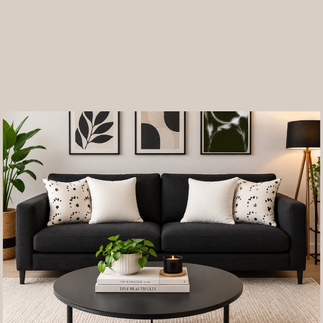 Geometric Shapes Throw Pillow (Creator Uploaded)