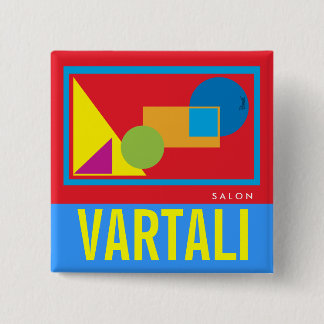 Geometric Shapes Vartali Square Button